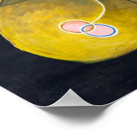 Poster Évolution no 9 | Hilma af Klint | (Coin)