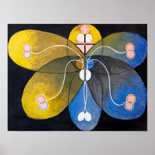 Poster Évolution no 9 | Hilma af Klint | (Devant)