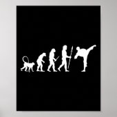 Poster Evolution Of Karate  (Devant)