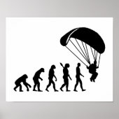 Poster Evolution Skydiving (Devant)