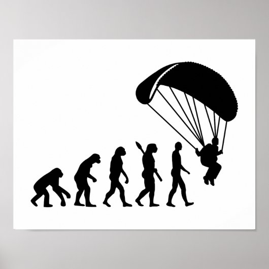 Poster Evolution Skydiving (Devant)