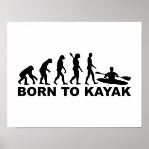 Poster Évolution soutenue pour kayak