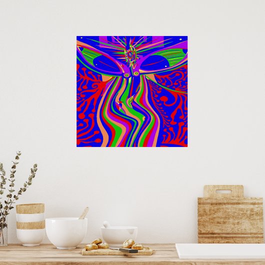 Poster Évolution transcendante (Cuisine)