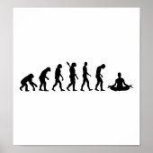 Poster Evolution Yoga (Devant)