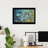 Poster Evolve Illustration Imprimer par Chris Jay (Bureau à domicile)