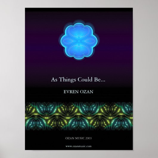 Poster Evren Ozan / Comme Ça Pourrait Être... (Devant)