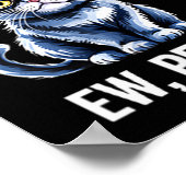 Poster Ew People Black Cat Christmas Funny Introvert Holi (Coin)