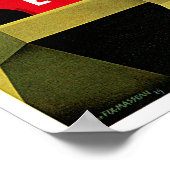 Poster Exactitude ETAT Français Voyage Art (Coin)