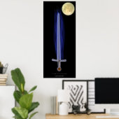 Poster Excalbur, l'épée du roi Arthur Pendragon (Bureau à domicile)