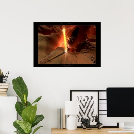 POSTER EXCALIBUR (Bureau à domicile)