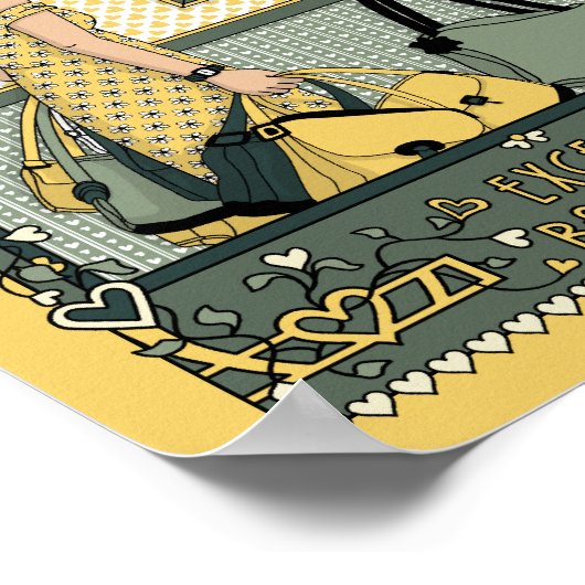 Poster excédent de bagages_C_8x10 (Coin)