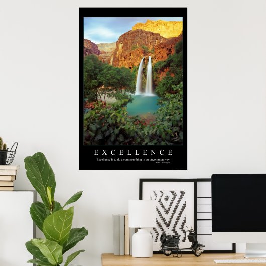 Poster Excellence (Bureau à domicile)