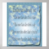 Poster Excellence (Devant)