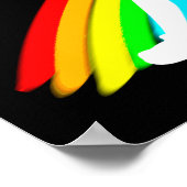 POSTER EXCELLENTE COMME UNE FILLE PERSONNALISÉE (Coin)