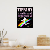 POSTER EXCELLENTE COMME UNE FILLE PERSONNALISÉE (Cuisine)