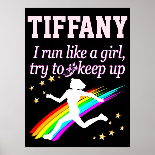 POSTER EXCELLENTE COMME UNE FILLE PERSONNALISÉE (Devant)