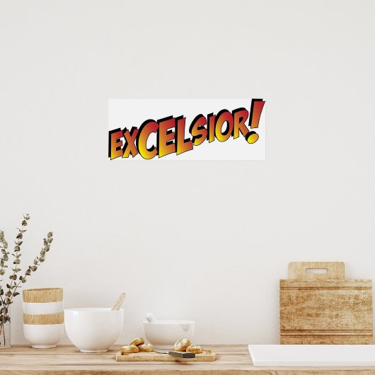 Poster Excelsior (Cuisine)