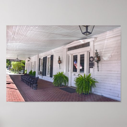 Poster Excelsior House, Jefferson, Texas (Devant)