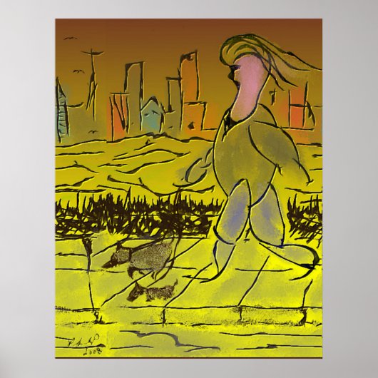 Poster Excercer l'humain (Devant)