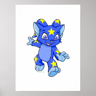 Poster Excité Starry Acara