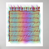 Poster Exclamations arc-en-ciel (Devant)