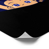 Poster Excuse Me Is It April Yet Pregnancy Girl Announcem (Coin)