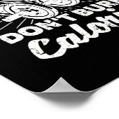 Poster Excuses amusantes de motivation de gym (Coin)