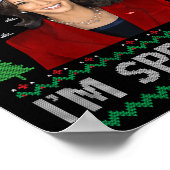 Poster Excusez-moi Je parle mal Noël Kamala Harri (Coin)