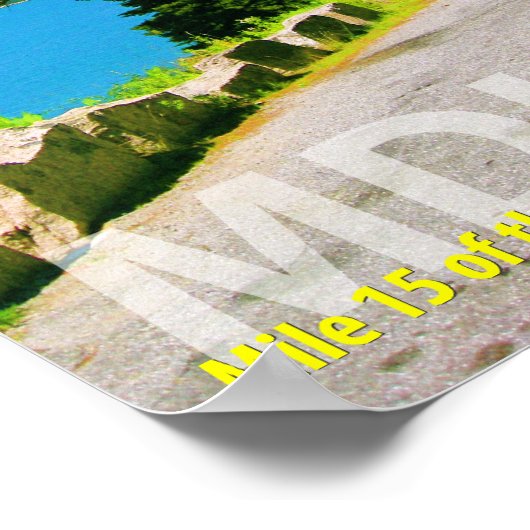 Poster Exécuter à la maison - Non daté (Coin)