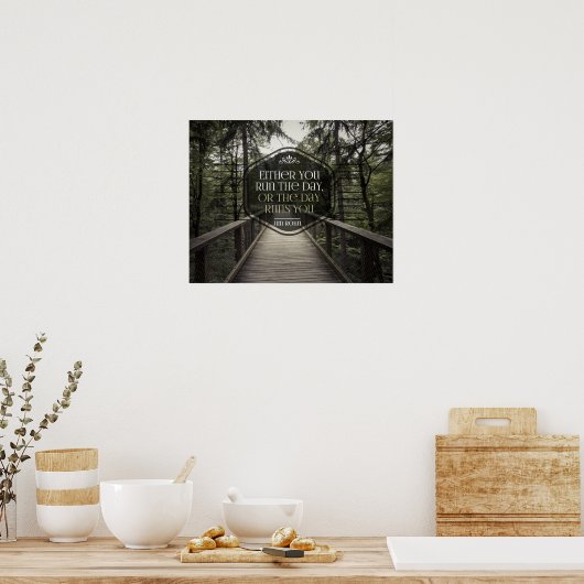 Poster Exécuter La Journée (Cuisine)