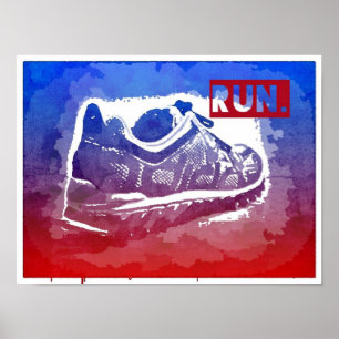 Poster Exécuter l'exercice de conditionnement physique de