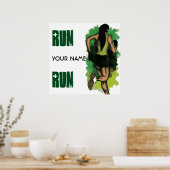 Poster Exécuter Lola Run - Personnalisable Exécution d'un (Cuisine)