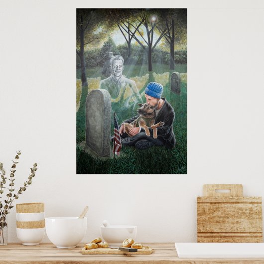 Poster Exécuter pour mémoriser (Cuisine)