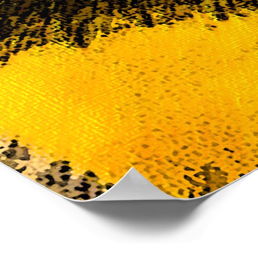 Poster Exécution de l'impression libre (Coin)