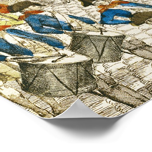 Poster Exécution de Marie-Antoinette (Coin)