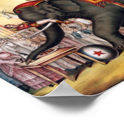 Poster Exécution d'éléphant (Coin)