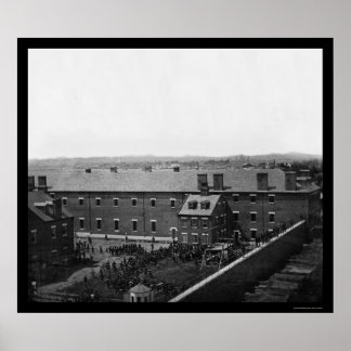 Poster Execution of the Lincoln Conspirators 1865