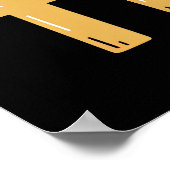 Poster Exécution sur l'illustration du temps d'ours (Coin)