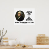 Poster Exemple Bonne Ou Mauvaise Influence Puissante Wash (Cuisine)