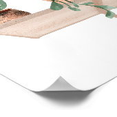 Poster Exemple d'aquarelle plante (Coin)