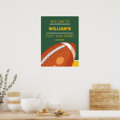 Poster Exemple de football rétro première année bas 1er a (Cuisine)