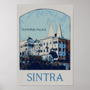 Poster Exemple du Palais national de Sintra Portugal