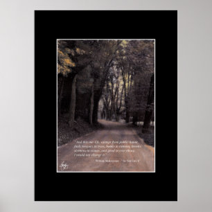 Poster Exemptez de l'affiche publique de citation de