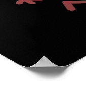 Poster Exer frites Funny Fries Puns Dark BG (Coin)