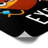 Poster Exer-side Funny Exercice Pun Dark BG (Coin)