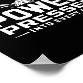 Poster Exercice Bench Press Bodybuilding Fitness Workout (Coin)