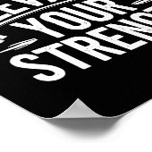 Poster Exercice Bench Press Bodybuilding Fitness Workout (Coin)