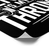 Poster Exercice Bench Press Bodybuilding Fitness Workout (Coin)