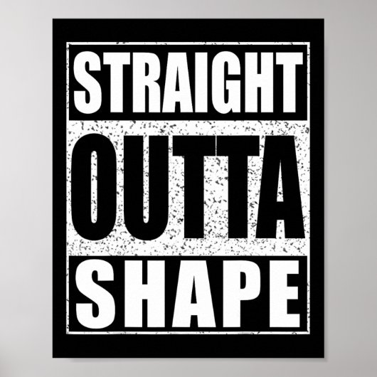 Poster Exercice de forme physique direct (Devant)