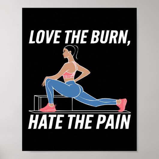 Poster Exercice de squat bulgare musculation fitness (Devant)